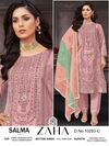 Salma Vol 1 By Zaha Heavy Embroidery Organza Pakistani Suits Wholesale Shop In Surat